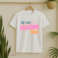 Retro 70's In My Testing Era School Test Time T-Shirt thumb 2