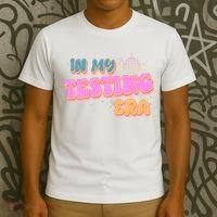 Retro 70's In My Testing Era School Test Time T-Shirt thumb 3