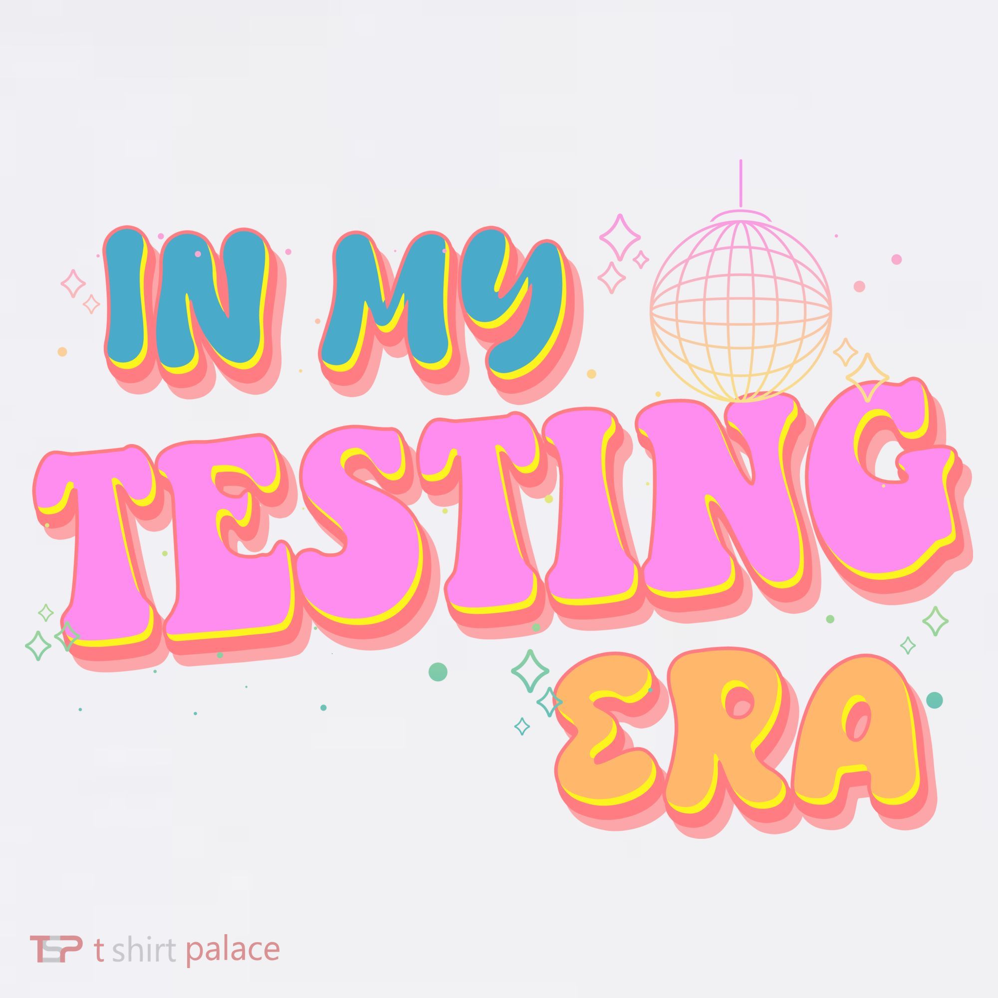 Retro 70's In My Testing Era School Test Time Button