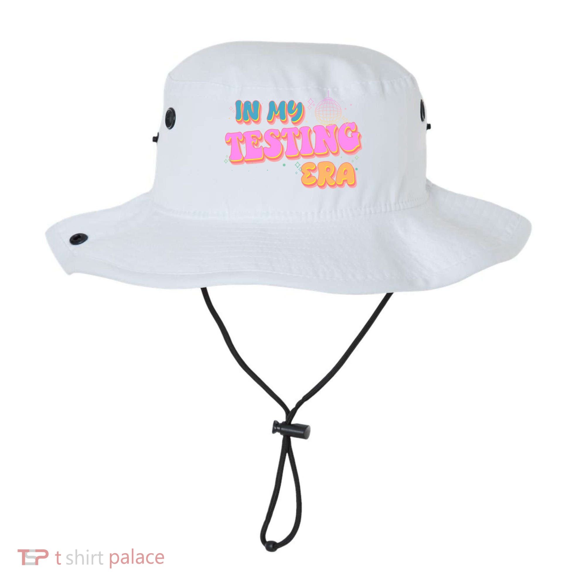 Retro 70's In My Testing Era School Test Time Bucket Hat