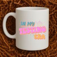 Retro 70's In My Testing Era School Test Time Coffee Mug thumb 2