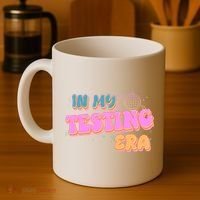 Retro 70's In My Testing Era School Test Time Coffee Mug thumb 4