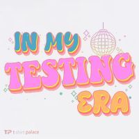 Retro 70's In My Testing Era School Test Time Mousepad thumb 1