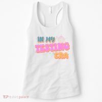 Retro 70's In My Testing Era School Test Time Women's Tank Top thumb 0