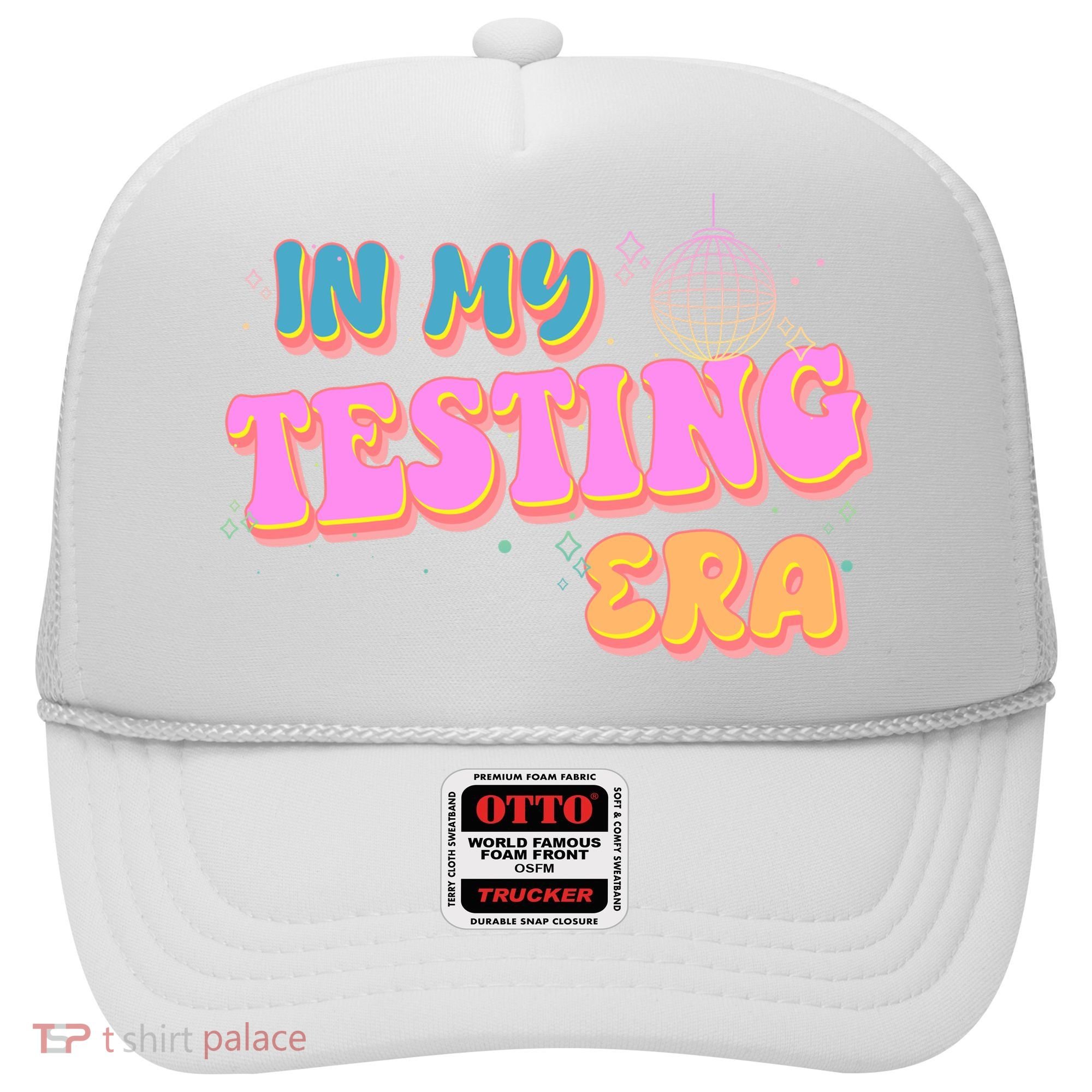 Retro 70's In My Testing Era School Test Time Hat