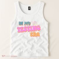 Retro 70's In My Testing Era School Test Time Tank Top thumb 2