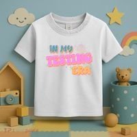 Retro 70's In My Testing Era School Test Time Toddler T-Shirt thumb 3