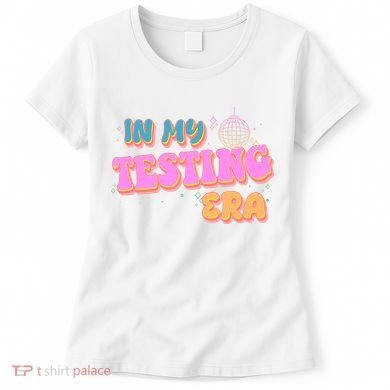 Retro 70's In My Testing Era School Test Time Women's T-Shirt