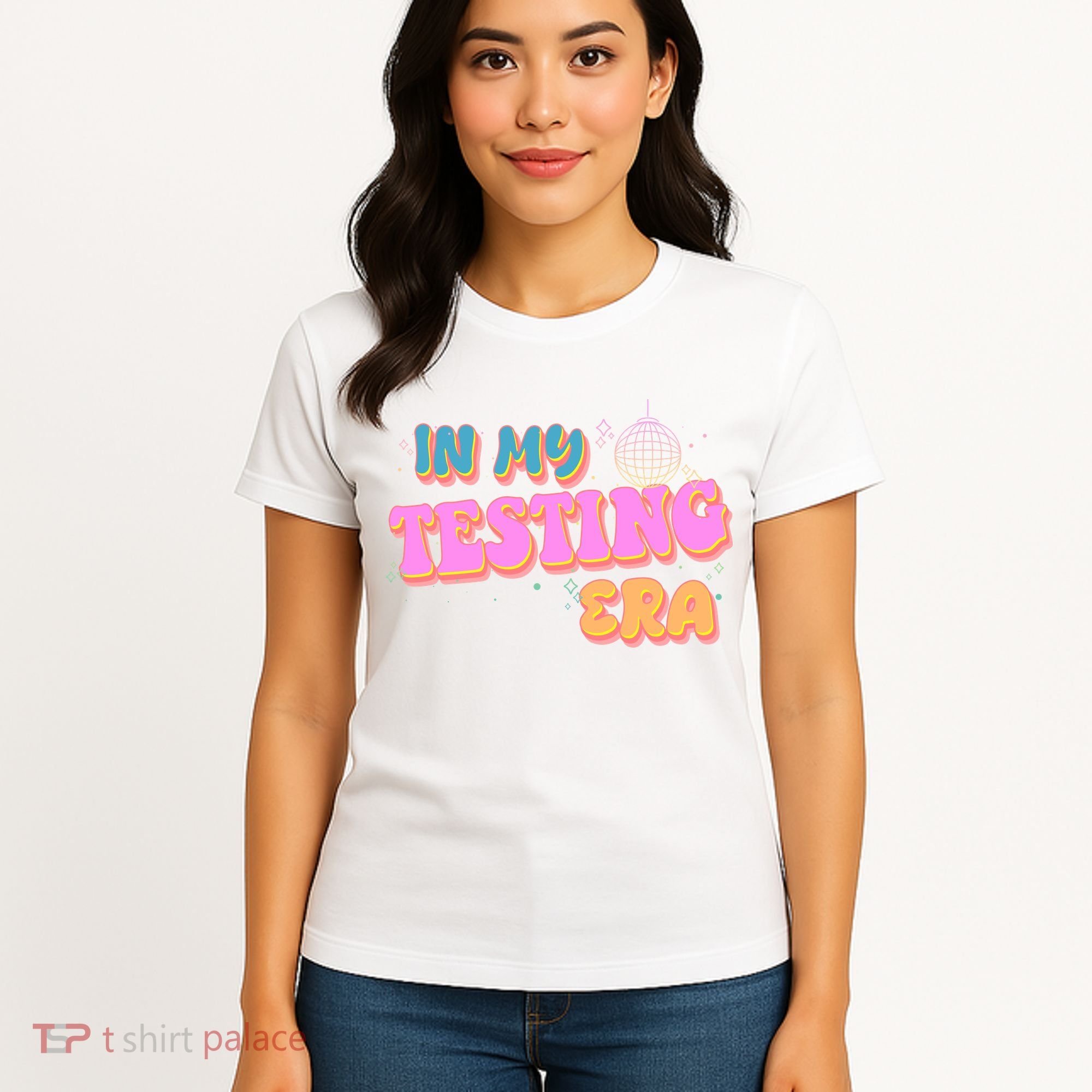Retro 70's In My Testing Era School Test Time Women's T-Shirt