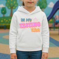 Retro 70's In My Testing Era School Test Time Kids Hoodie thumb 3