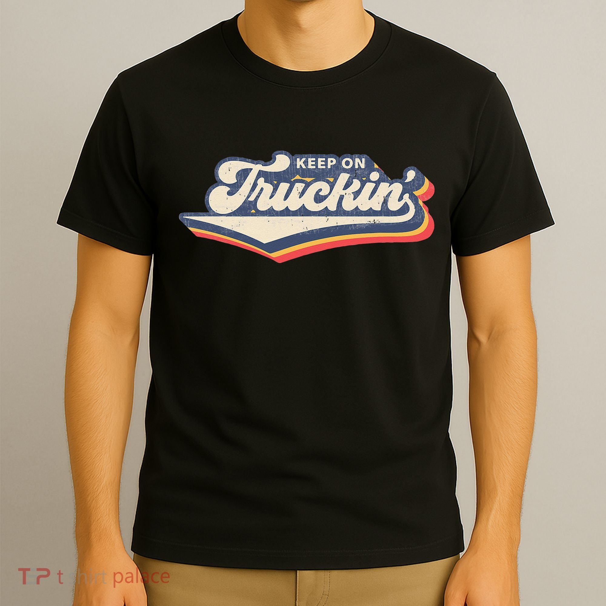 Retro 70s Vintage Keep on Truckin T-Shirt