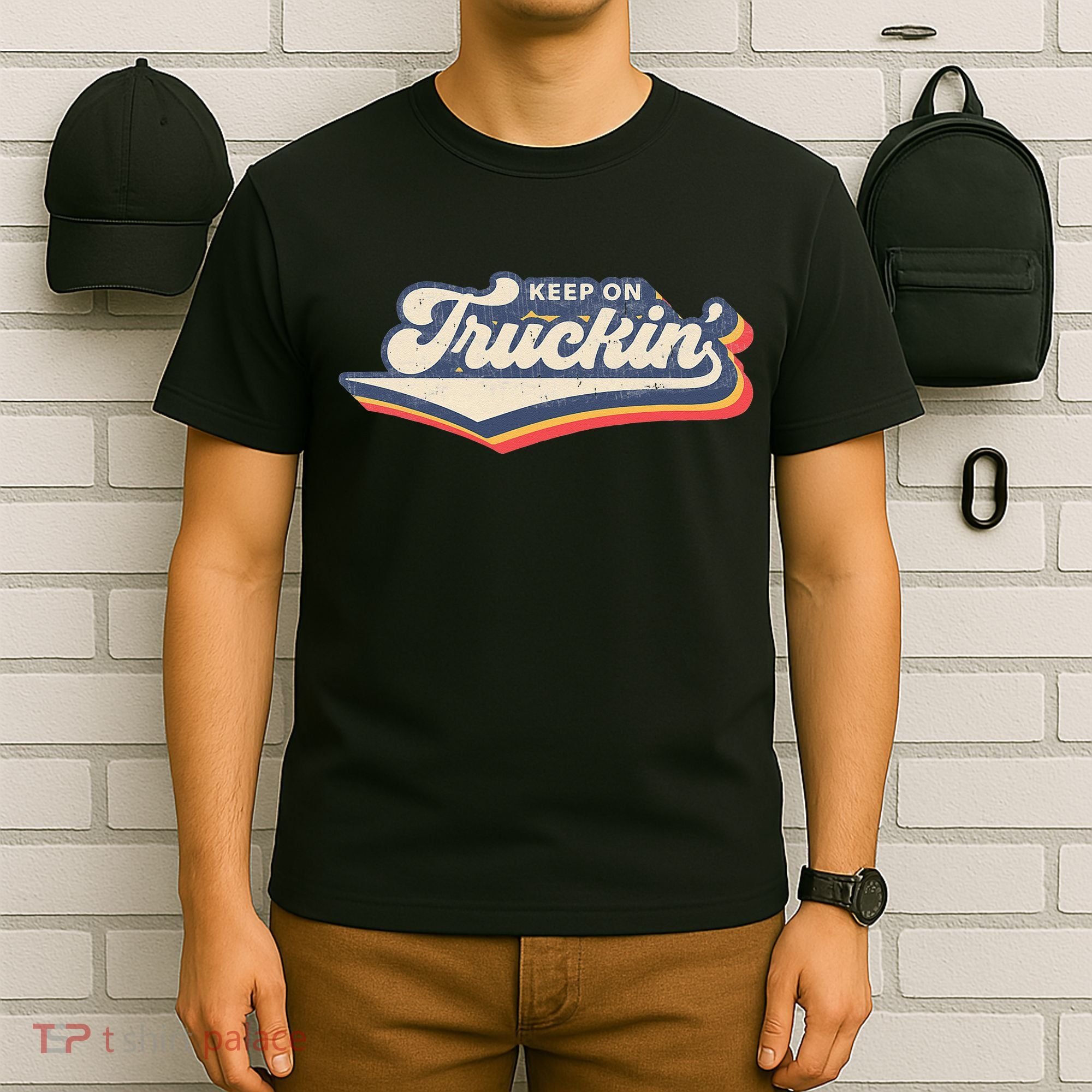 Retro 70s Vintage Keep on Truckin T-Shirt