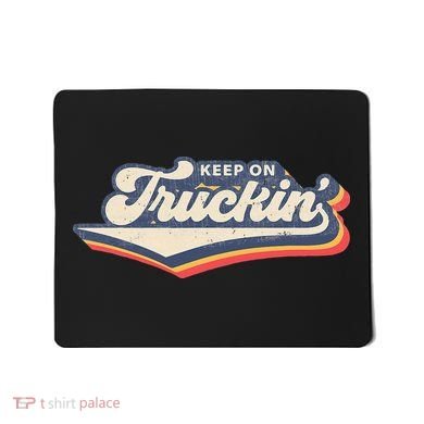 Retro 70s Vintage Keep on Truckin Mousepad