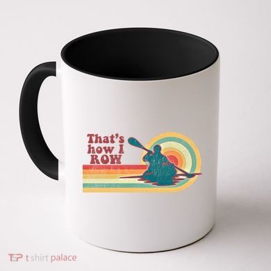 Retro 70S Vintage Kayaking Kayak Meaningful Gift Coffee Mug