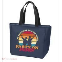 Retro 80's Bill And Ted Be Excellent To Each Other Party On Dudes! Tote Bag thumb 3