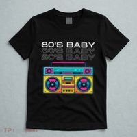Retro 80S Baby Boombox Vintage Nostalgia T-Shirt thumb 5