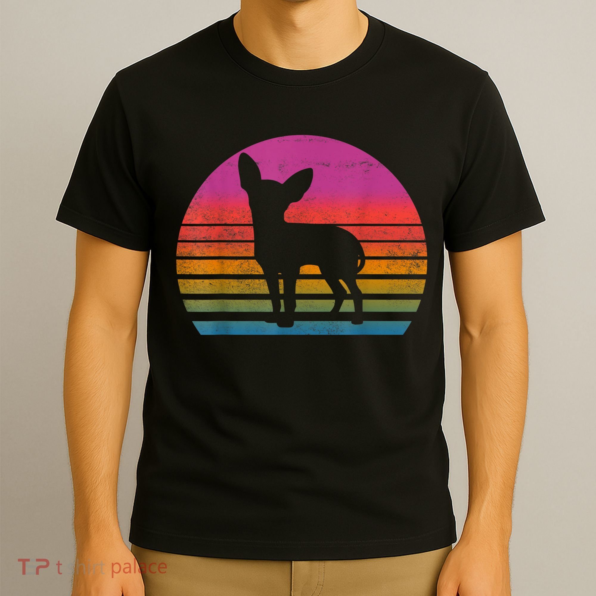Retro 80s Chihuahua Chihuahua Lover Chihuahua Mom T-Shirt