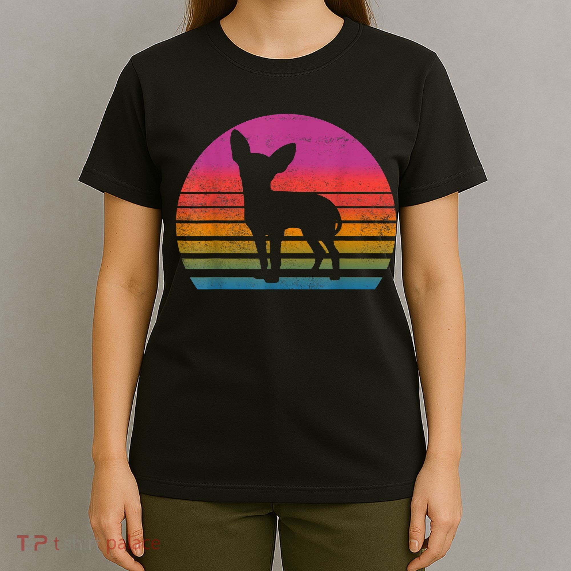 Retro 80s Chihuahua Chihuahua Lover Chihuahua Mom T-Shirt