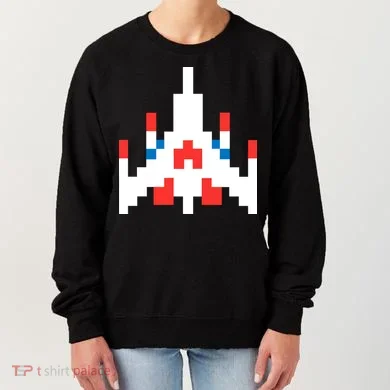 Retro 80's Computer Game Space Ship Women's Sweatshirt