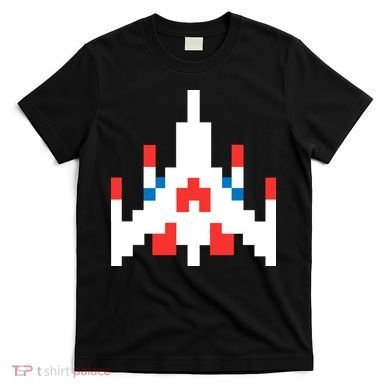 Retro 80's Computer Game Space Ship T-Shirt