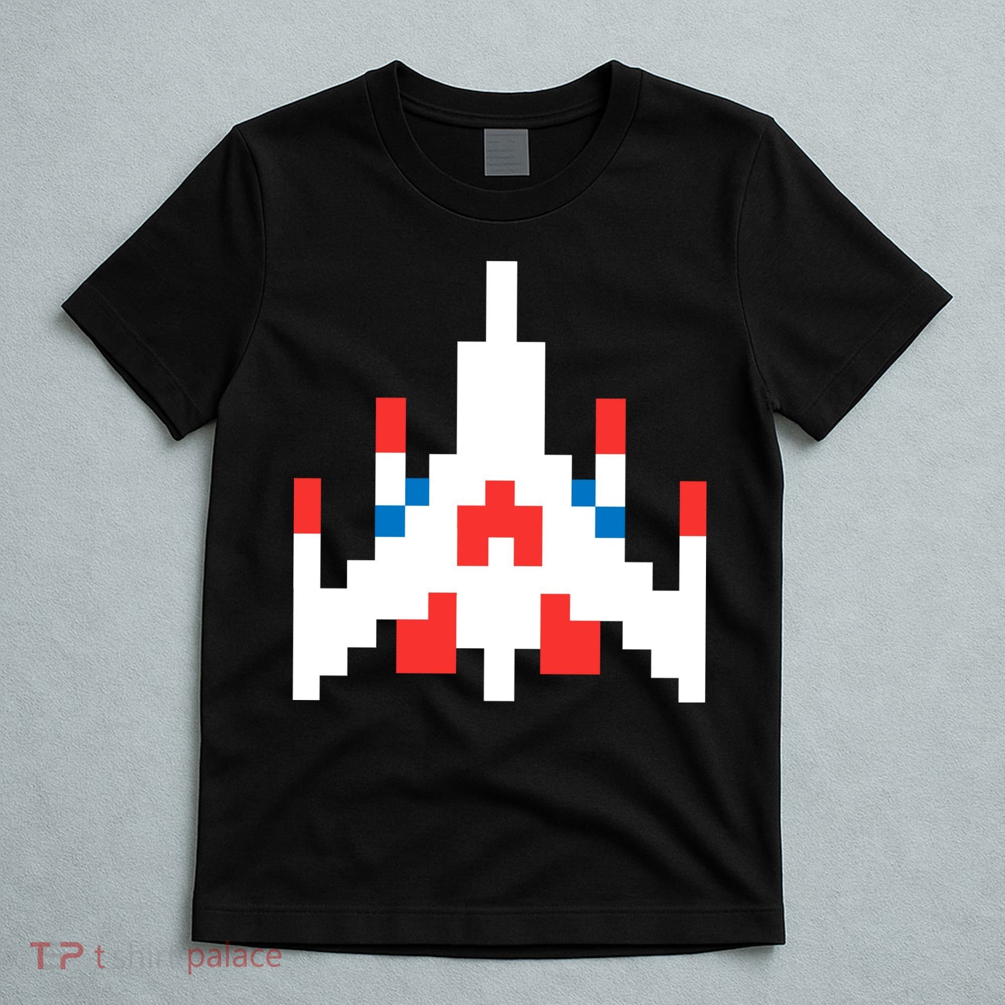 Retro 80's Computer Game Space Ship T-Shirt