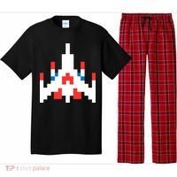 Retro 80's Computer Game Space Ship Pajama Set thumb 0