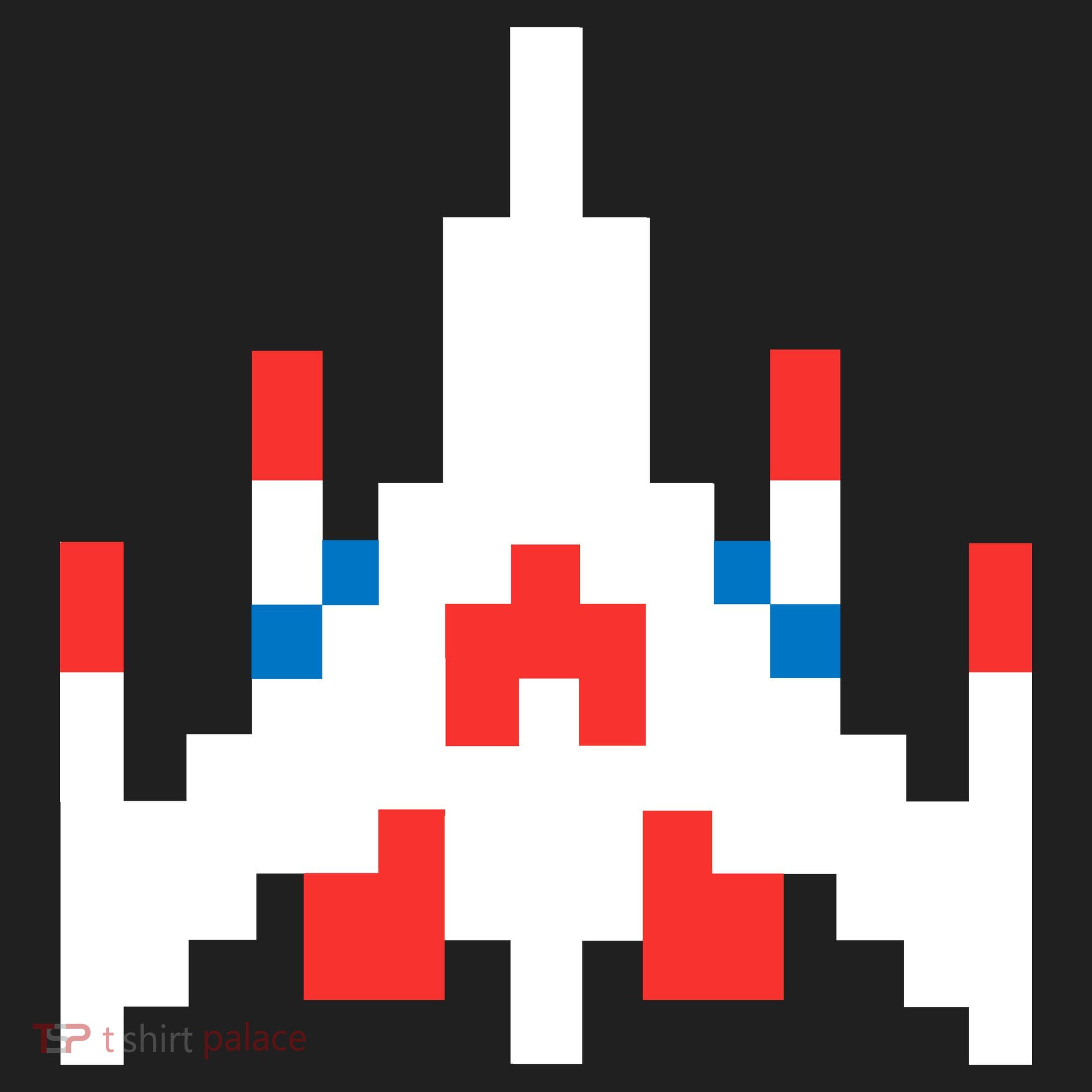 Retro 80's Computer Game Space Ship Hat
