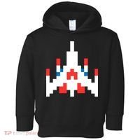 Retro 80's Computer Game Space Ship Toddler Hoodie thumb 0