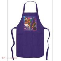 Retro 80's Digital Polygon Fox Apron thumb 0