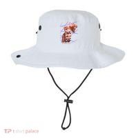Retro 80s Eighties Lasers Double Exsposure Cat Bucket Hat thumb 0