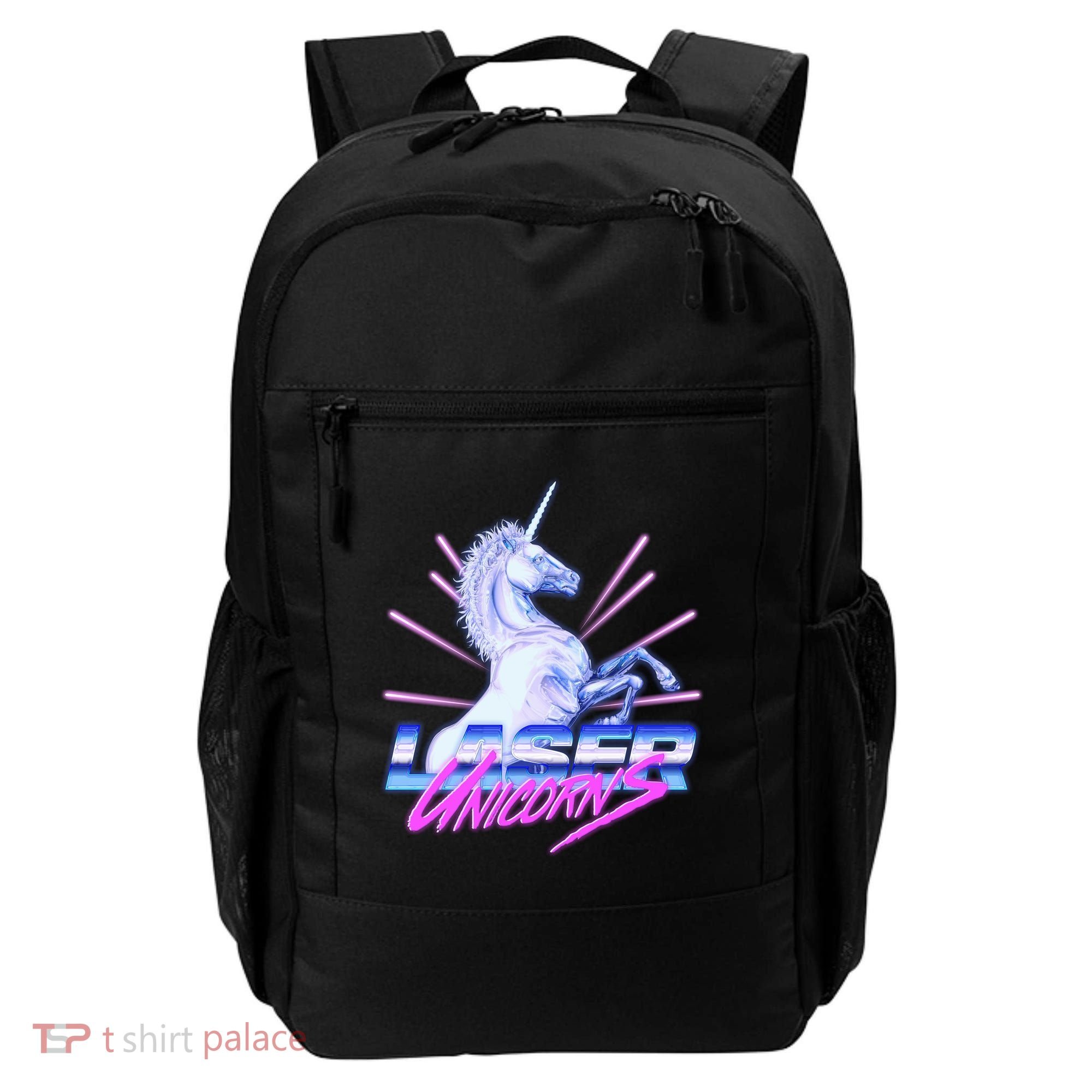 Retro 80's Eighties Laser Unicorns Backpack