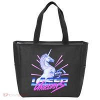 Retro 80's Eighties Laser Unicorns Tote Bag thumb 0