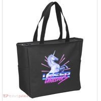 Retro 80's Eighties Laser Unicorns Tote Bag thumb 2