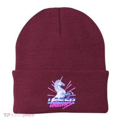 Retro 80's Eighties Laser Unicorns Beanie