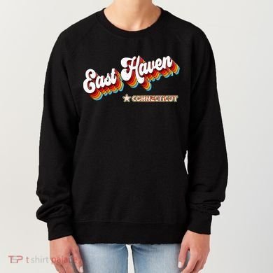 Retro 80s East Haven Connecticut Ct Women's Sweatshirt