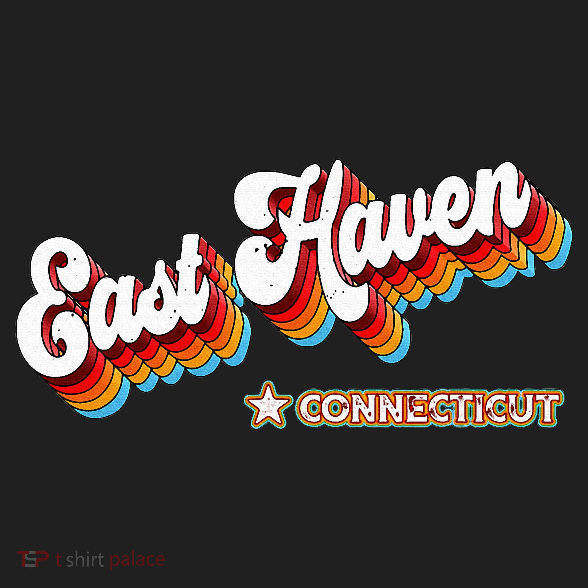 Retro 80s East Haven Connecticut Ct Women's Sweatshirt
