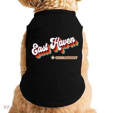 Retro 80s East Haven Connecticut Ct Doggie Tank