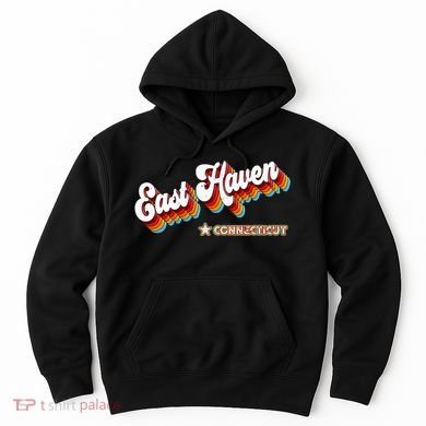 Retro 80s East Haven Connecticut Ct Hoodie