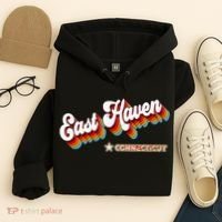Retro 80s East Haven Connecticut Ct Hoodie thumb 4