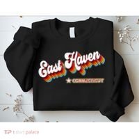 Retro 80s East Haven Connecticut Ct Sweatshirt thumb 2