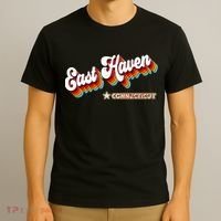 Retro 80s East Haven Connecticut Ct T-Shirt thumb 3