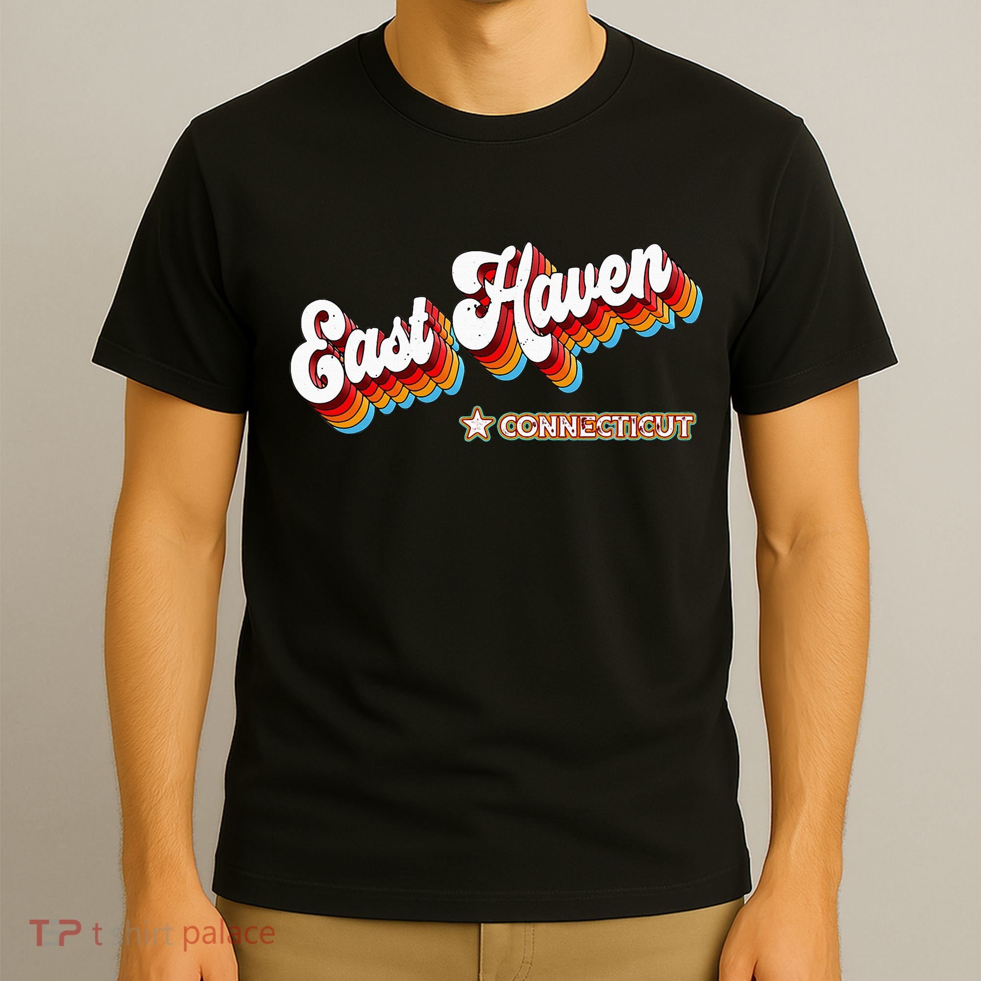 Retro 80s East Haven Connecticut Ct T-Shirt