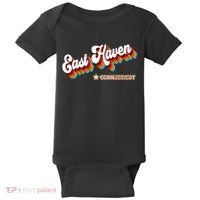 Retro 80s East Haven Connecticut Ct Baby Bodysuit thumb 0