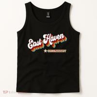 Retro 80s East Haven Connecticut Ct Tank Top thumb 2