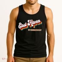 Retro 80s East Haven Connecticut Ct Tank Top thumb 3