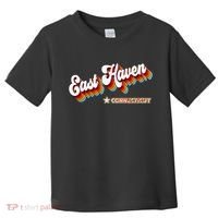 Retro 80s East Haven Connecticut Ct Toddler T-Shirt thumb 0