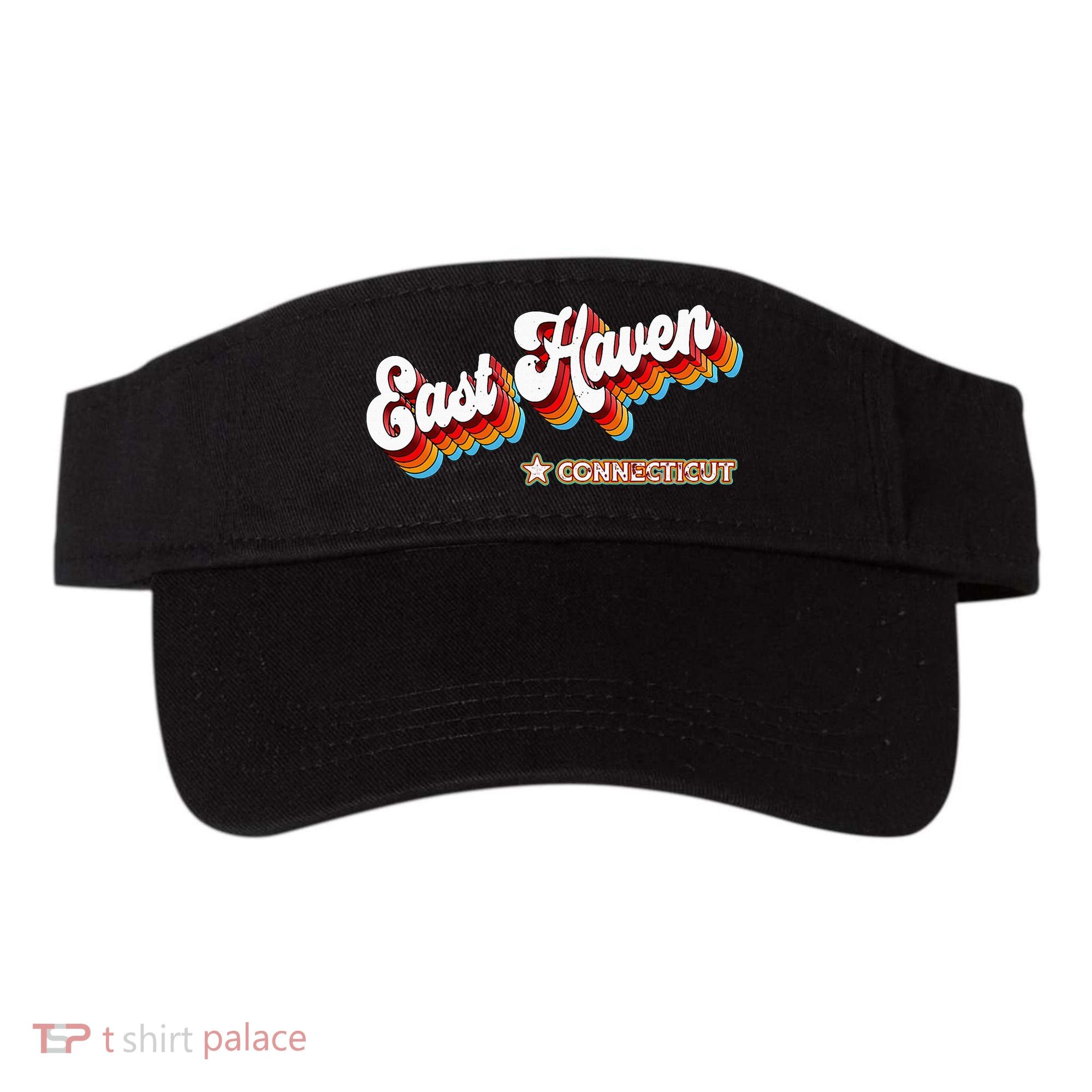 Retro 80s East Haven Connecticut Ct Visor