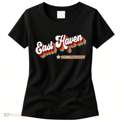 Retro 80s East Haven Connecticut Ct Women's T-Shirt
