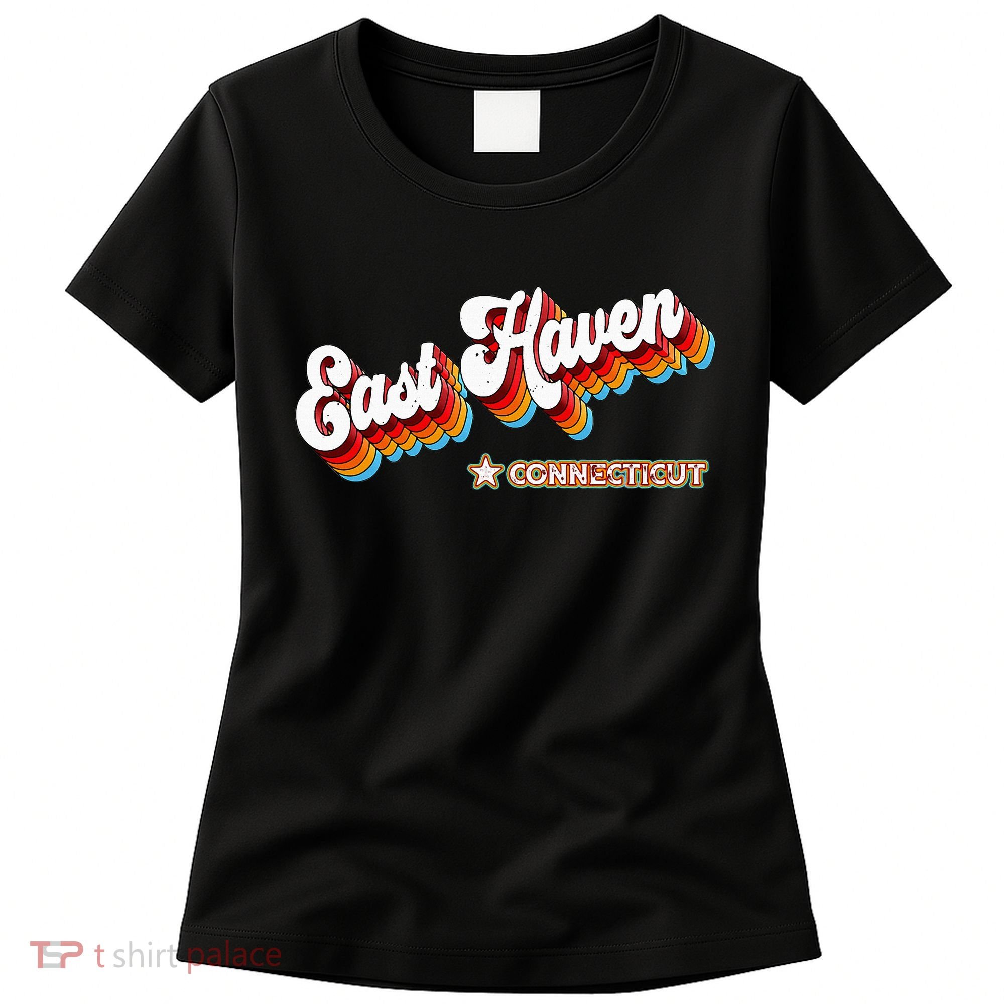 Retro 80s East Haven Connecticut Ct Women's T-Shirt