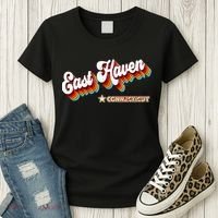 Retro 80s East Haven Connecticut Ct Women's T-Shirt thumb 3